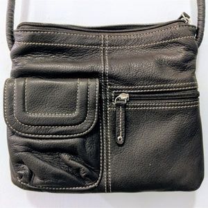 Tignanello genuine leather cross body bag NWOT